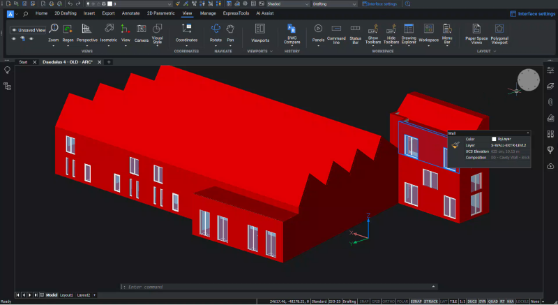 Shaded BricsCAD Visual Style