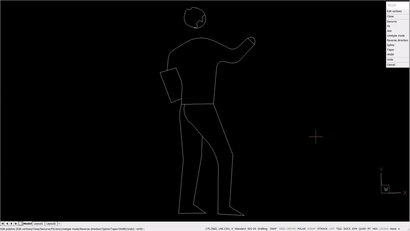 Tuesday Tips - Edit polylines in BricsCAD- fit decurve
