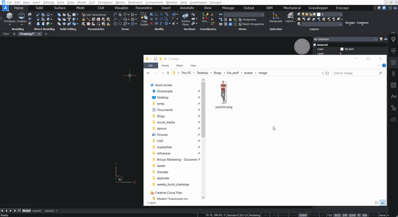 How to put yourself or your clients into BricsCAD®- drag and drop