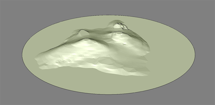 SITE & TIN surfaces in BricsCAD<sup>®</sup> BIM- hawii