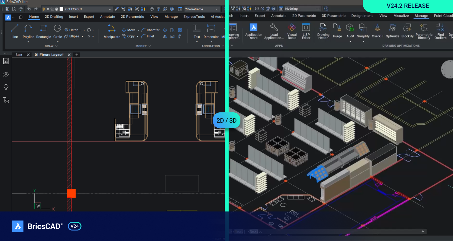 BricsCAD® V24.2 Release: More Powerful Features