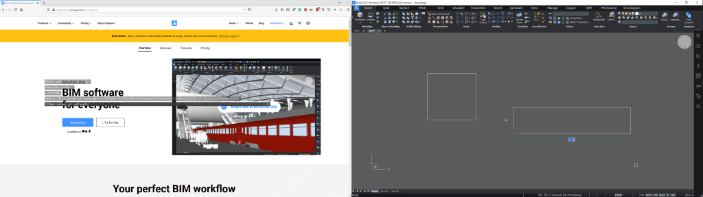 Floating Command Line -dual Screen-1024x288
