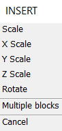 How to Insert a Block - Blocks in BricsCAD<sup>®</sup> - P2- insert menu