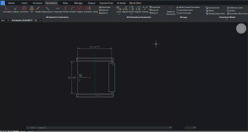 Parametric Blocks in BricsCAD