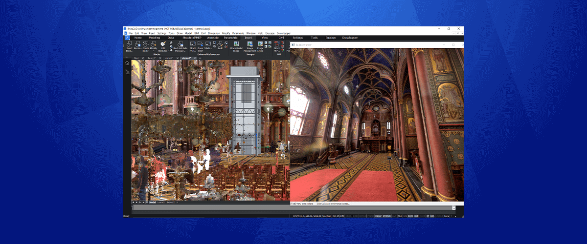 What's New for Point Clouds in BricsCAD V21?