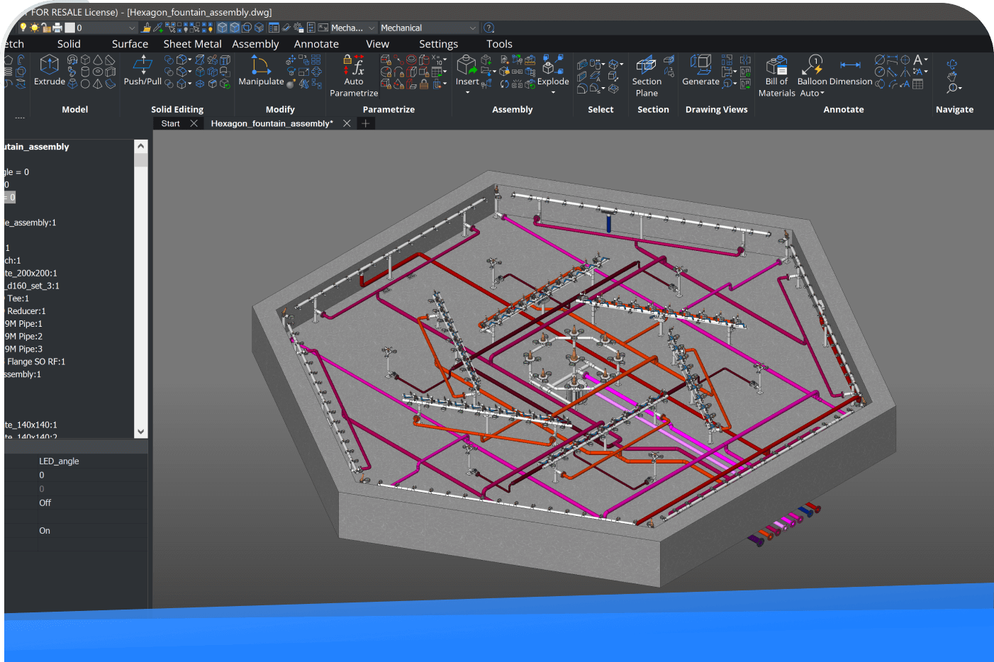 Download BricsCAD Mechanical