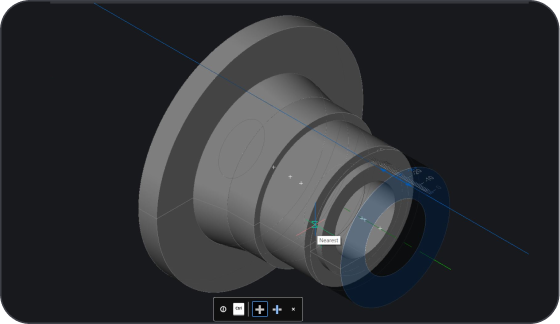 Direct editing for solid geometry - Visual