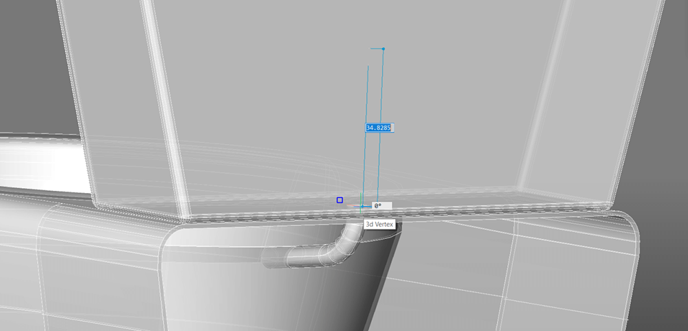 2D, 3D, BIM - 7 The Bathroom Part 3 - The toilet- 27 pushpull