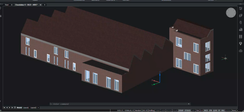 Realistic BricsCAD Visual Style