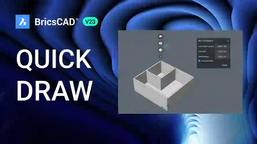 How to use BIMQUICKDRAW in BricsCAD BIM