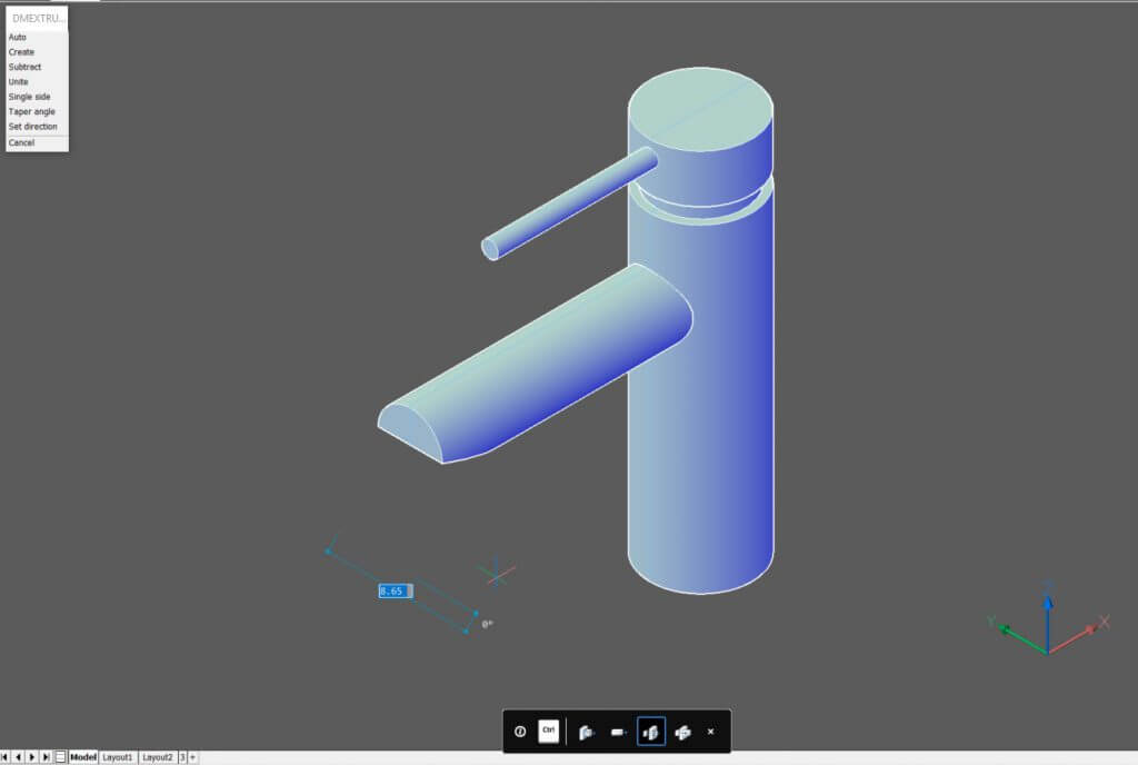 2D, 3D, BIM - 6 The Bathroom Part 2 - The Sink- 11-1024x688