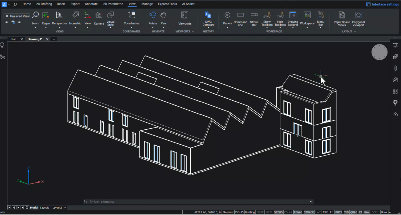 Hidden BricsCAD Visual Style