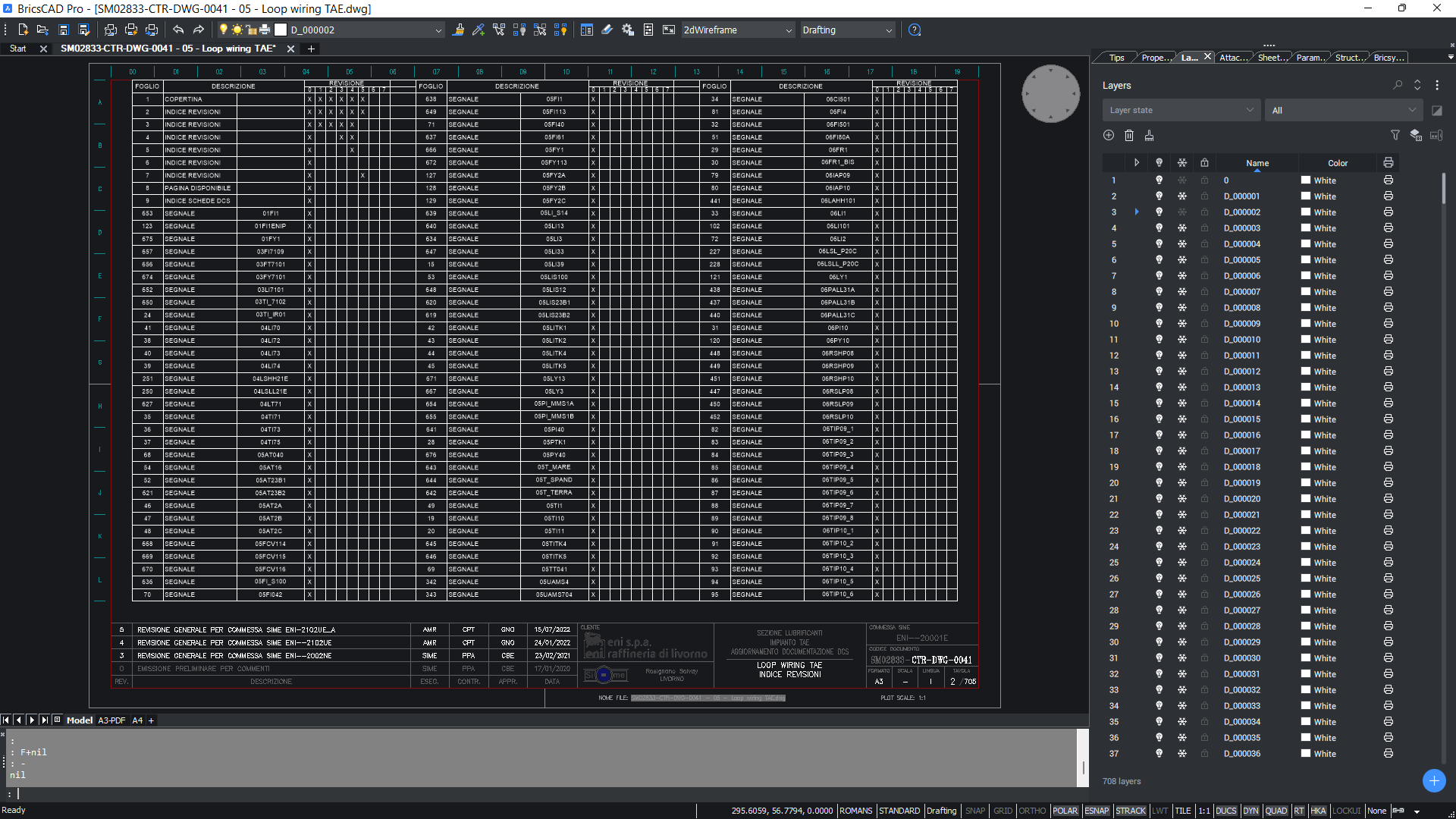 來自 LISP 的 DWG CAD 多頁