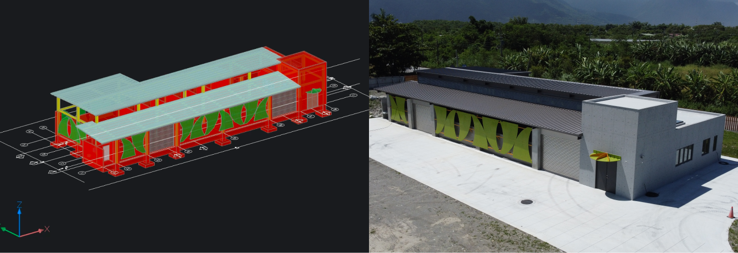 Construction at a government compositing facility Engineering
