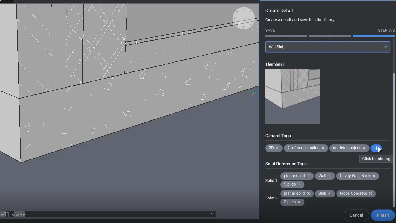 Enhanced UI for 3D details Enhanced UI for 3D details