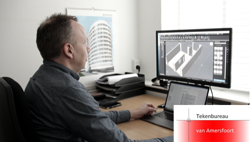 Case banner tekenbureau van Amersfoort