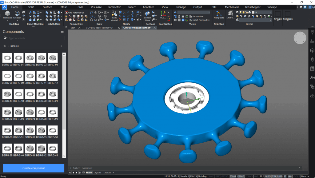 How Covid-19 is fueling creativity in CAD design- spinner-1024x579