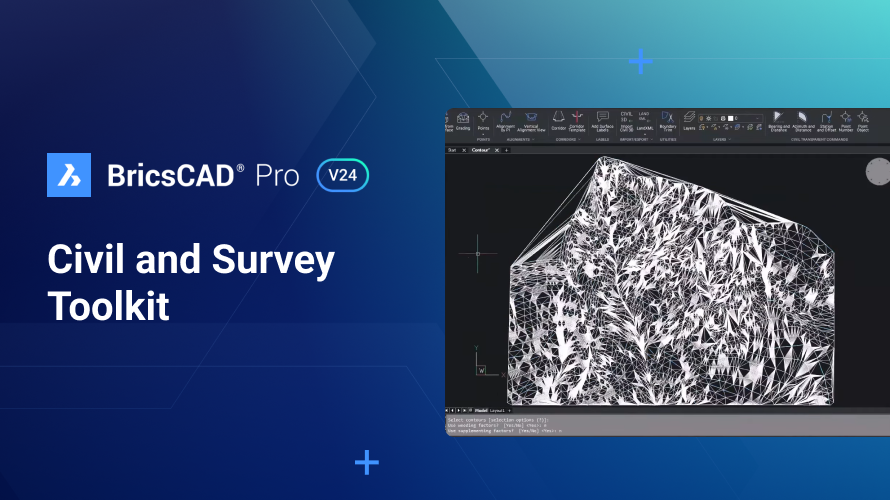 BricsCAD Pro V24: Civil And Survey Toolkit