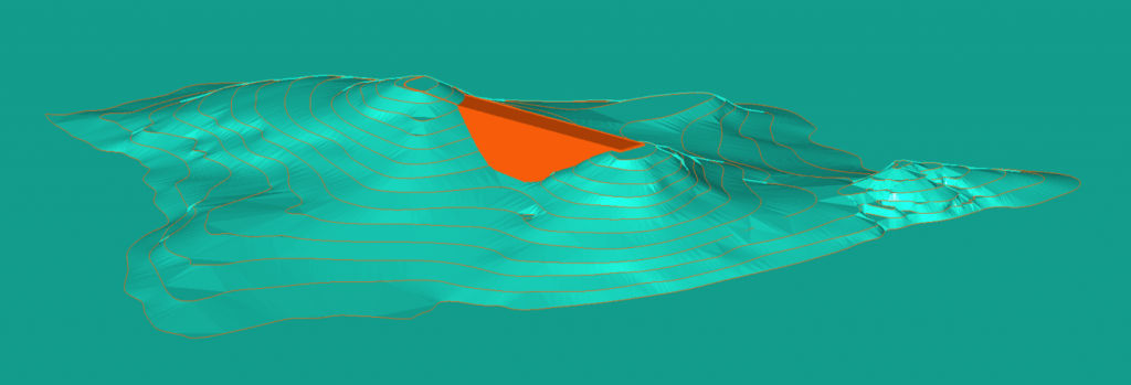SITE & TIN surfaces in BricsCAD<sup>®</sup> BIM- bridge-1024x349
