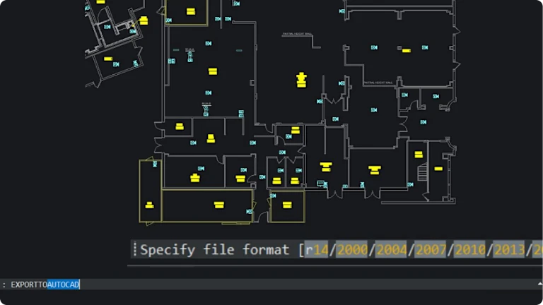 EXPORTTOAUTOCAD