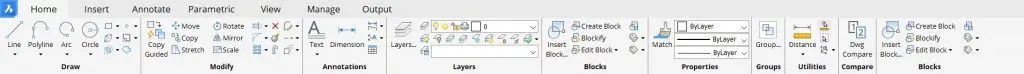 Customize the Ribbon Tabs and Panels -10-1-1024x74