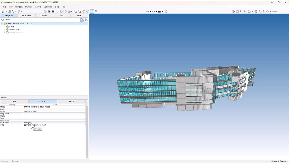 final asset BricsCAD BIM IFC Asset 