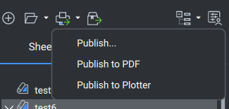 We’ve brought the Publish to PDF option to the foreground