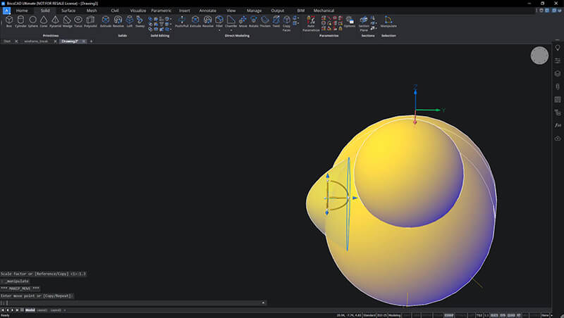 How to Model a 3D Chick – Easy Builds- 13 manipulator