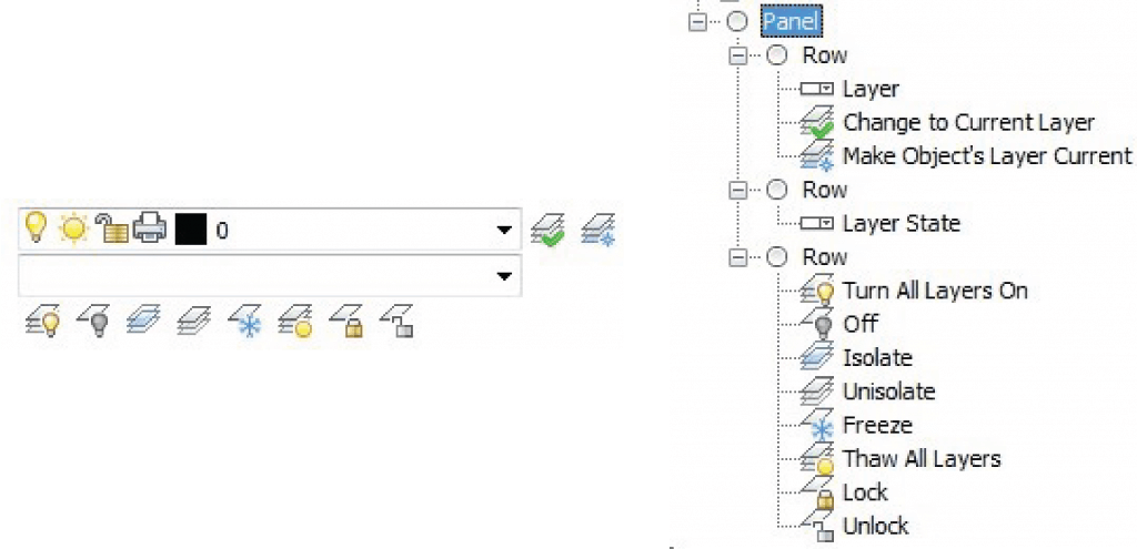 Customize the Ribbon Tabs and Panels -sub panel-1024x495