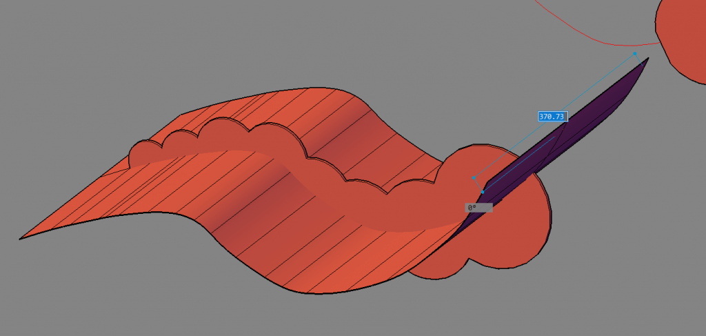 2D, 3D, BIM - 13 Laser-cut puzzle project- 6 extrude surface-1024x487