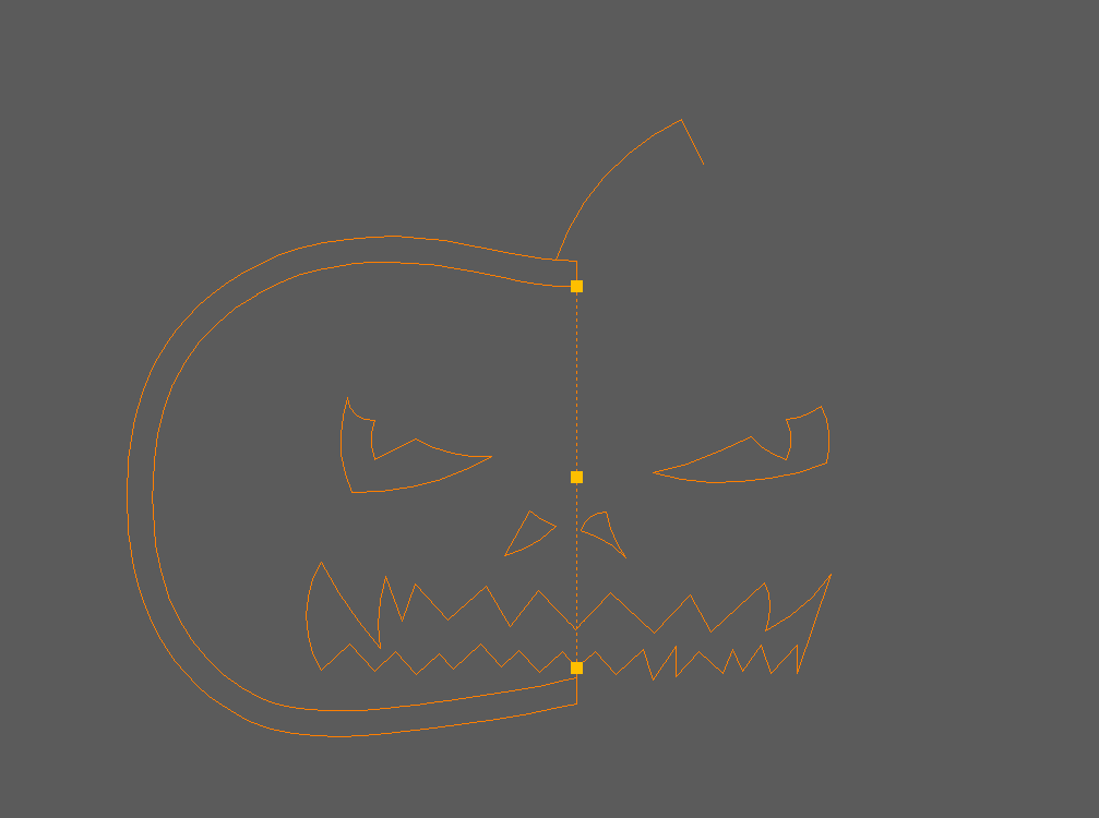 Halloween Pumpkin CADing- 5 centerline