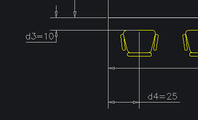 -2 Parametric Table and Chairs With Visibility States – Easy Builds-a15