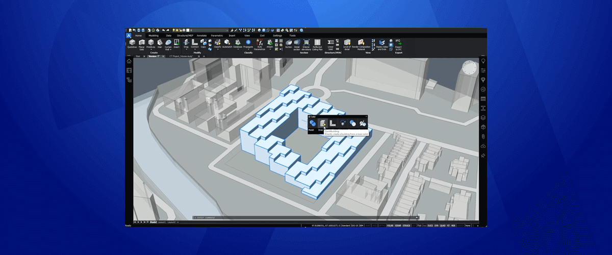 Leverage AI to Take the Hard Work Out of Building Design - New for BricsCAD BIM V21