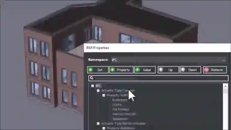 Unified Namespace for BIM properties