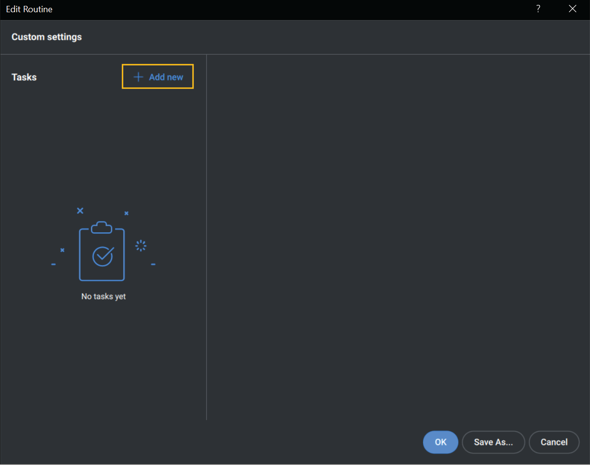 drawing health panel in bricscad v23  add task
