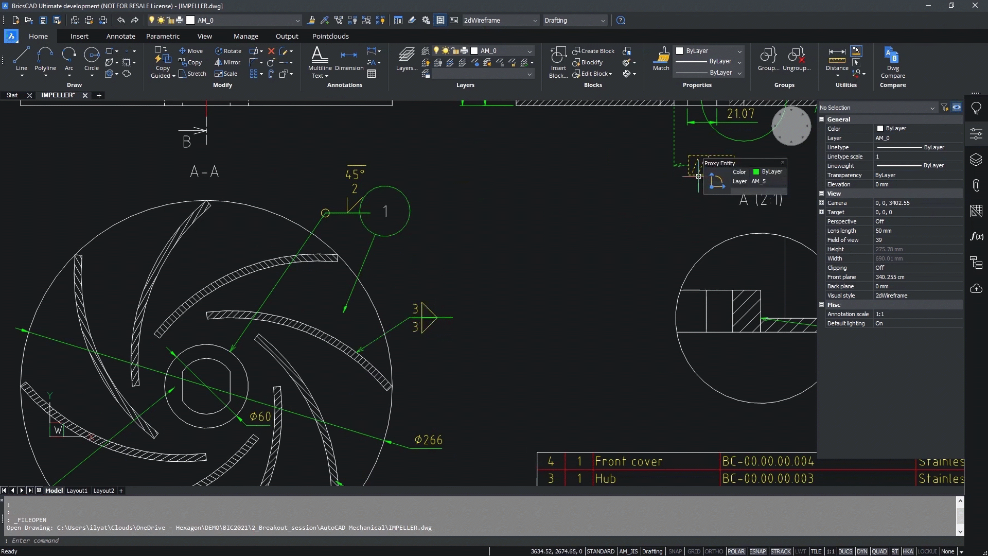 AutoCAD Mechanical Symbols - load 2D setting - GIF