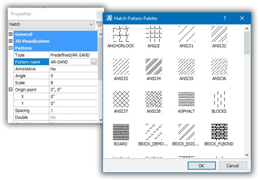 55 Tips for BricsCAD Users - Customizing BricsCAD<sup>®</sup> -hatching