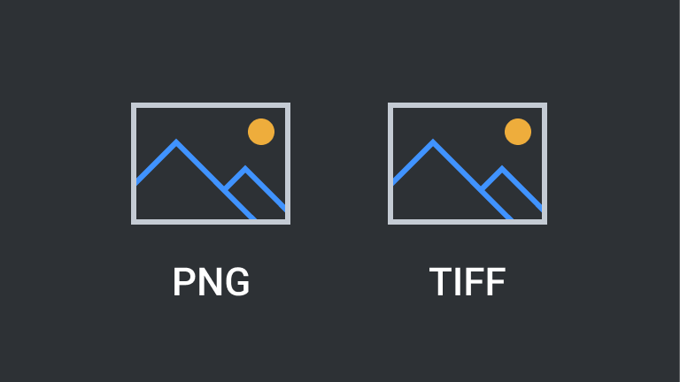 Print to Raster: PNG and TIFF formats