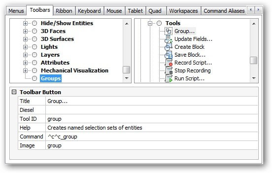 Customize Toolbars and Button Icons - 8