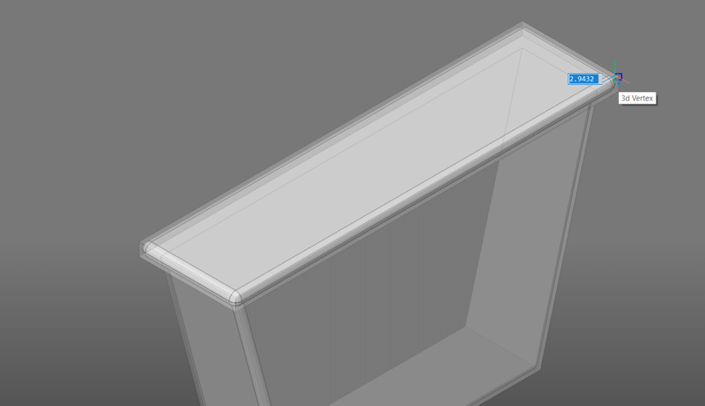 2D, 3D, BIM - 7 The Bathroom Part 3 - The toilet- 21 fillet