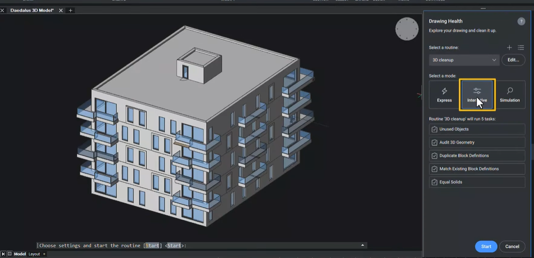 DWGHEALTH Aritficial Intelligence in BricsCAD Lite and Pro