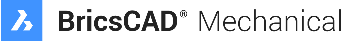 BricsCAD Mechanical Logo BricsCAD Mechanical Logo