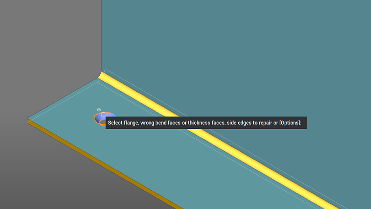 Local sheet metal repair for targeted fixes