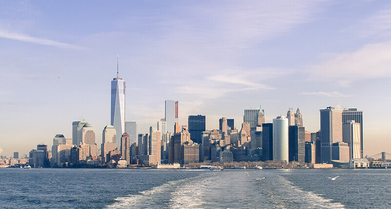 How Futuristic Windows Will Generate Electricity with Invisible Solar Panels- new york skyline