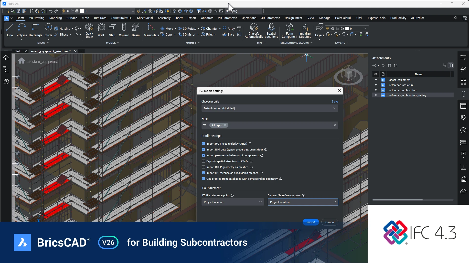BricsCAD V26 For Building Subcontractors Hero Image 1920x1080 No logo BricsCAD V26 For Building Subcontractors Hero Image 1920x1080 No logo