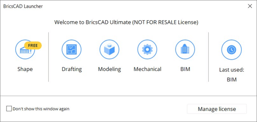 Changing the Environment - Customizing BricsCAD<sup>®</sup> -launcher