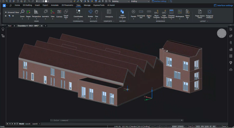 Lighting BricsCAD Visual Style