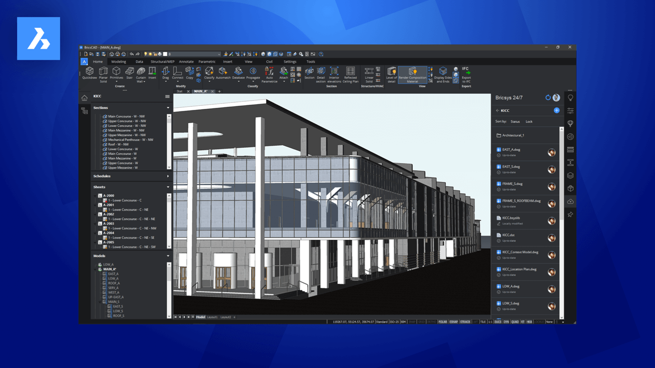 BricsCAD BIM V21 PR Image