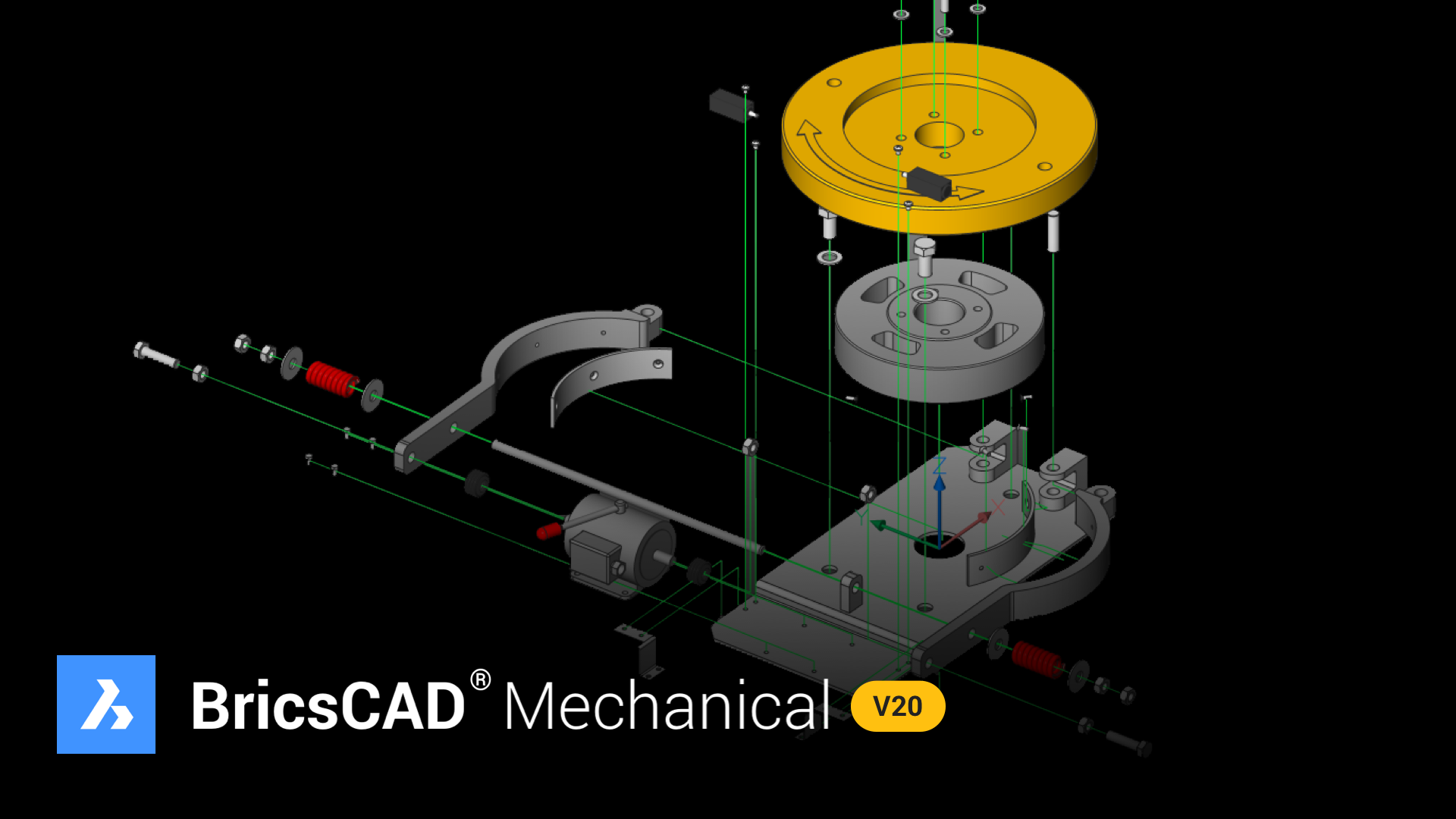 BricsCAD mechanical v20 image