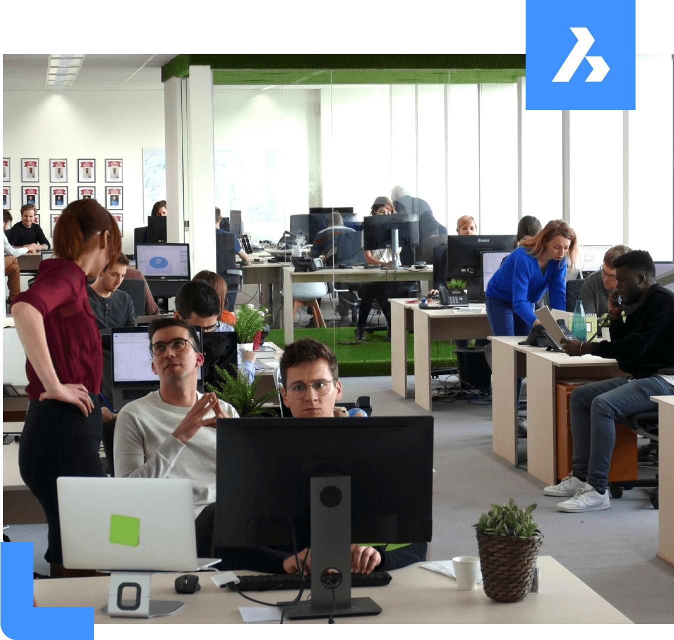 Bricsys - who we are - in the office-2